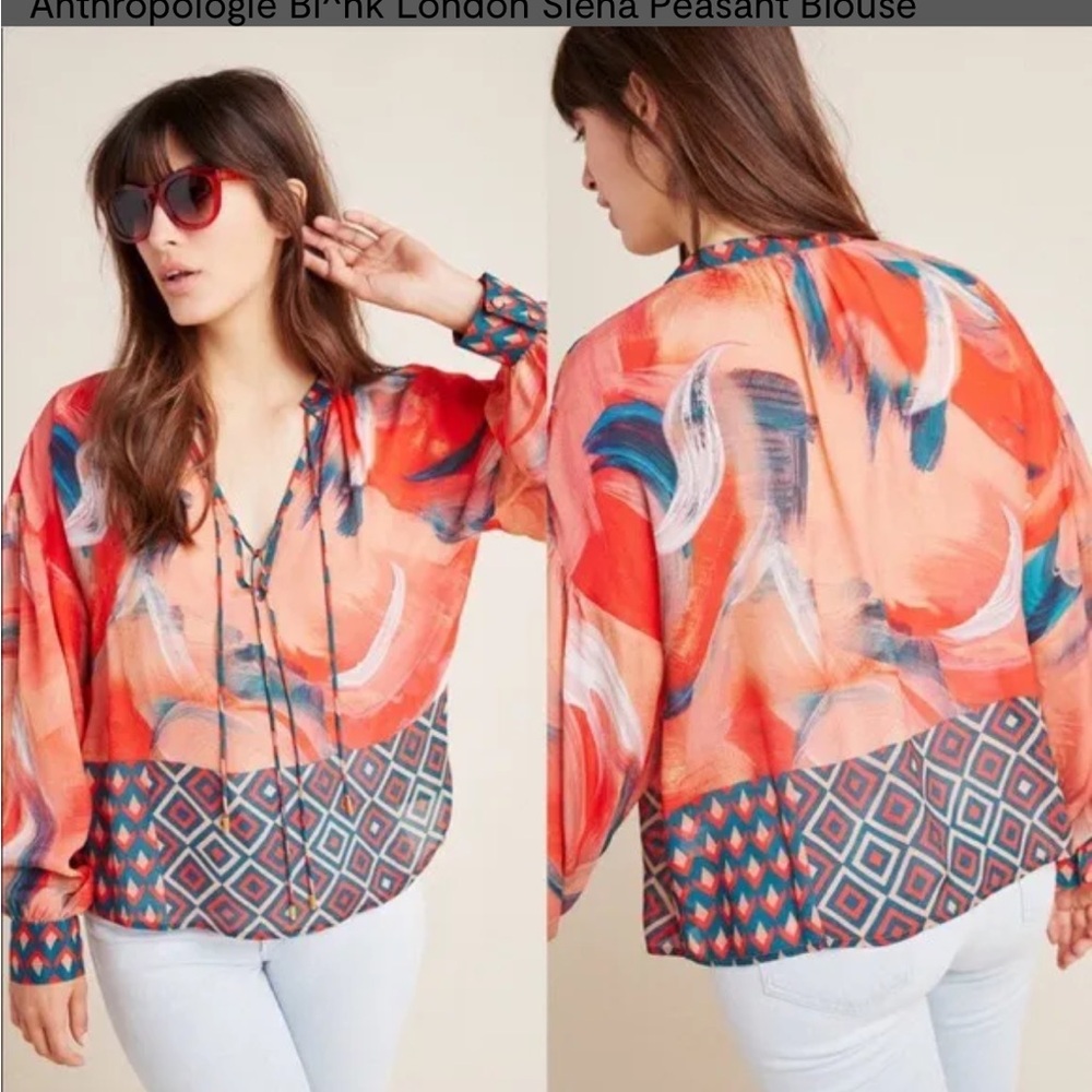 - Anthropologie bl^nk LONDON Blouse